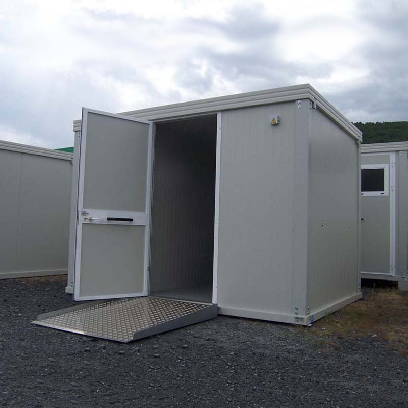 Bloco sanitário PMR novo com WC PMR, lavatório PMR, WC padrão e lavatório – Image 3