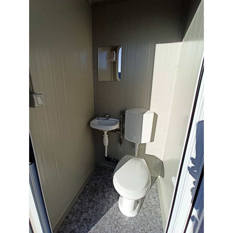 Bloco sanitário S1 novo com WC e lavatório – Image 7